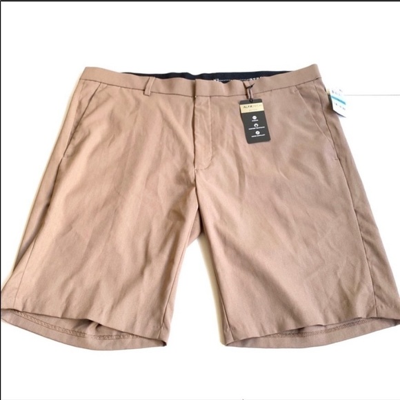 NWT alfani stretch tan taupe short size 36 - Picture 1 of 5
